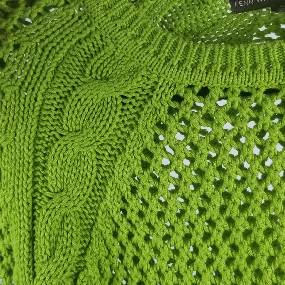 Fenn Wright Manson Green Knit Sweater - Picture 5 of 9